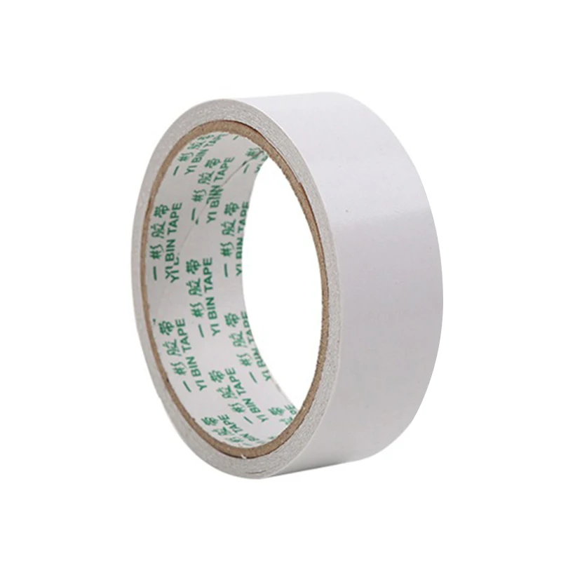 

8M White Double-sided Tape Strong Ultra-thin High-adhesive Cotton Double Sided Adhesive For Stationery Office Multipurpose