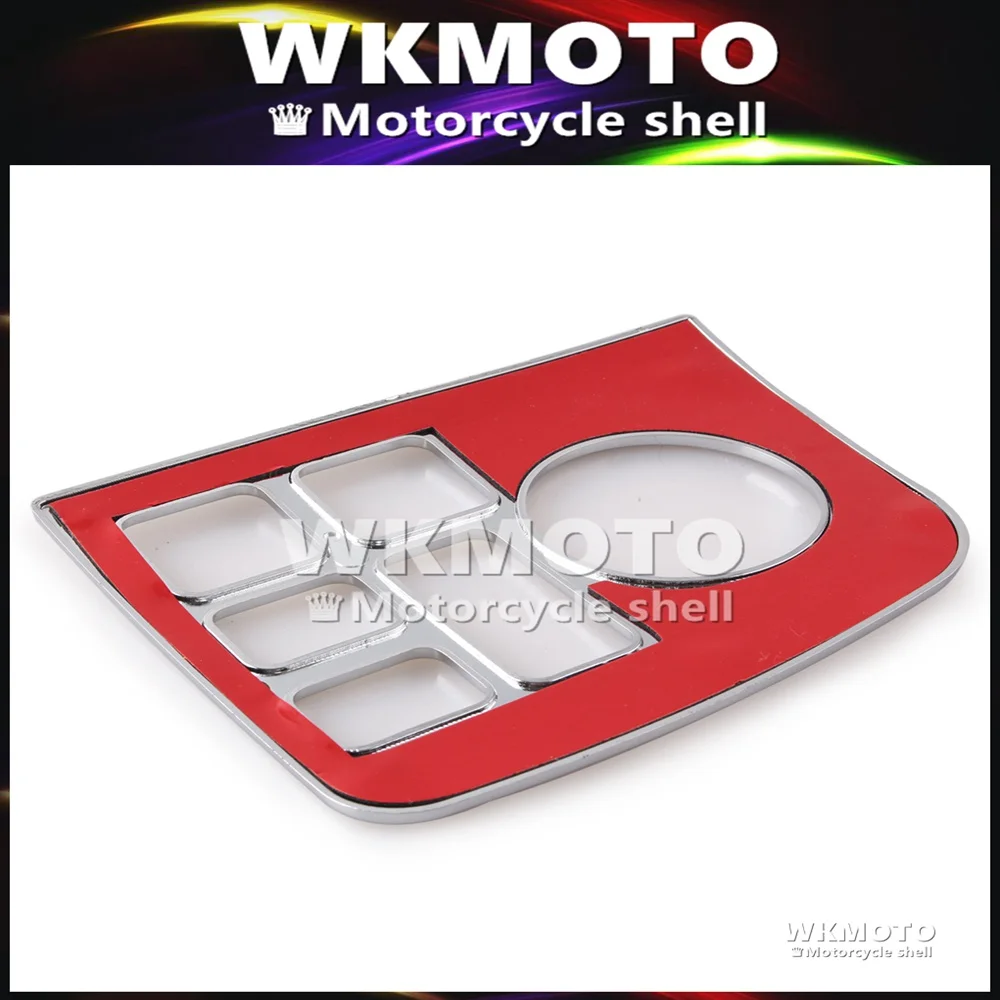 

Glod Wing GL1800 Chrome Motorcycle Left Fairing Control Accent Cover Trim Decoration For 2001-2011 Honda Goldwing GL 1800