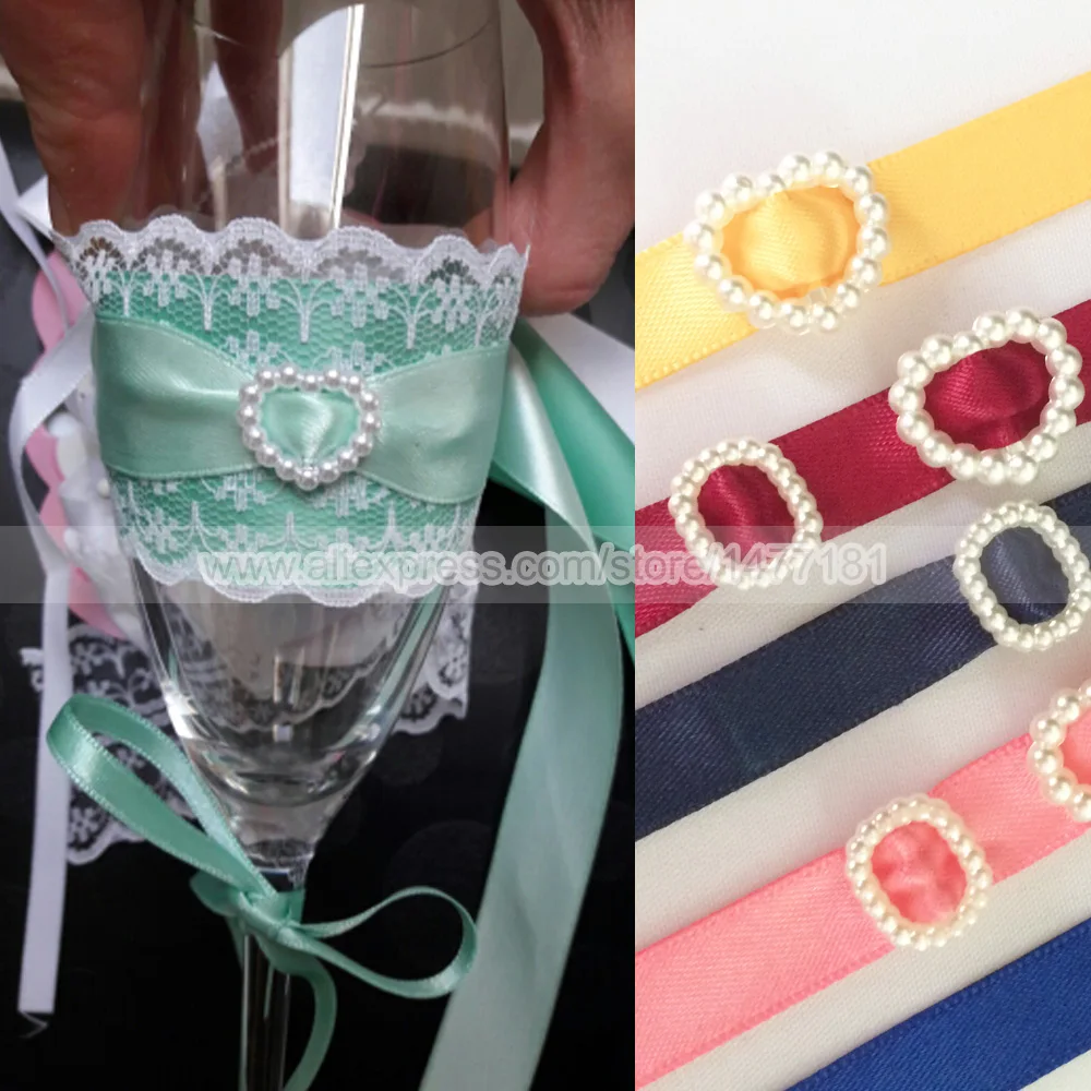 100 шт белый цвет слоновой кости прямоугольная лента жемчужные пряжки пояс