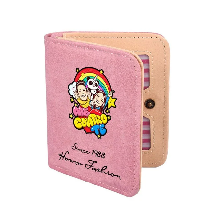 

TikToker Original Me Contro Te Peripheral Wallet Student Short Coin Purse 2020 new Mini Wallet ID Bag
