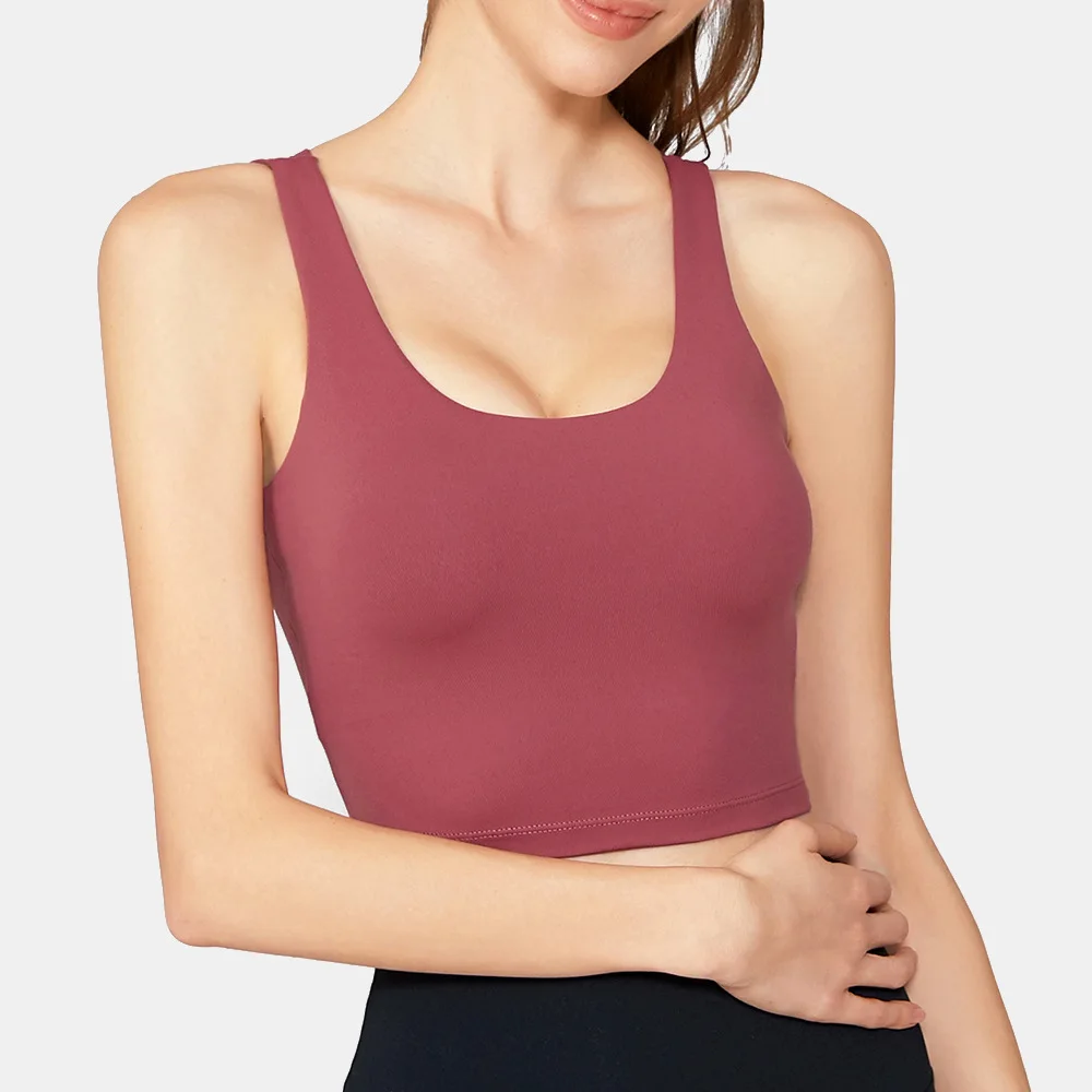 

20 Autumn New Style INS Europe and America Hot Selling Female Shock-resistant Bra-Free Steel Ring Bra Fitness Yoga Sports Underw