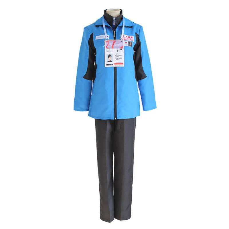 Аниме Yuri on Ice Katsuki Jacket Plisetsky Косплей Карнавал Хэллоуин костюмы унисекс японский