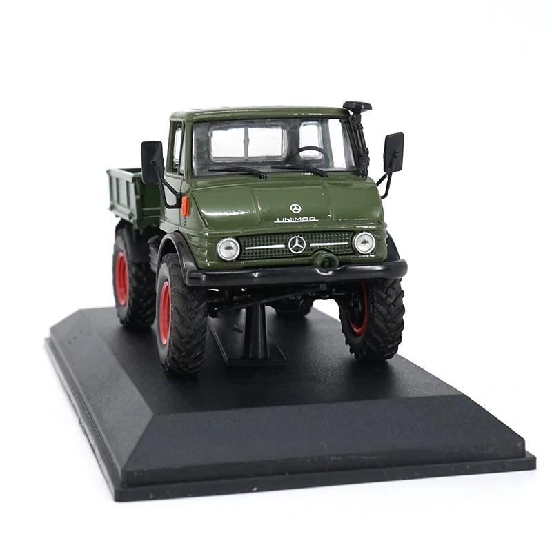 

Original diecast 1:43 UH Unimog 406 A off-road vehicle military truck model with small gift