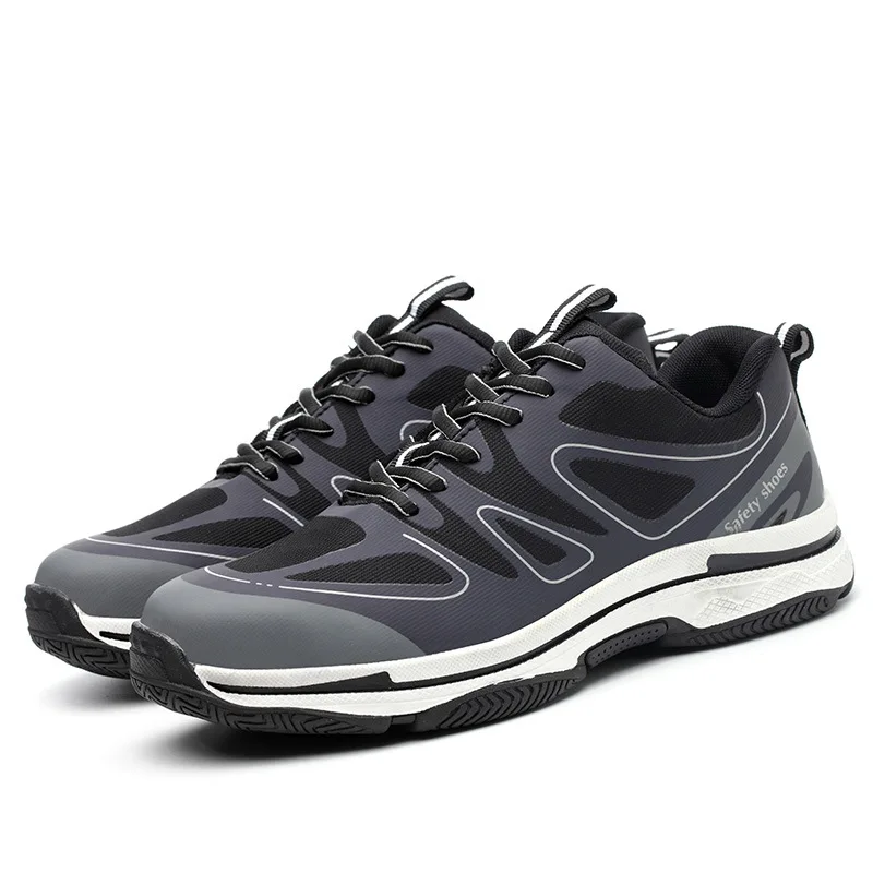 

JX379 shoes men Work Sneaker shoes Steel toe cap Anti-smashing anti-piercing Safety Shoes
