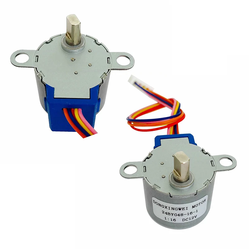 

1Set 28BYJ-48 12V 4 Phase DC Reduction Gear Stepper Motor