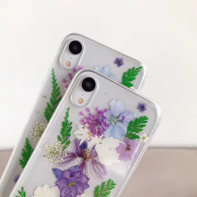 Чехол Tfshining для iPhone 11 Pro Max X XR XS 8 6 6s 7 Plus чехол ручной работы из ТПУ с прозрачными