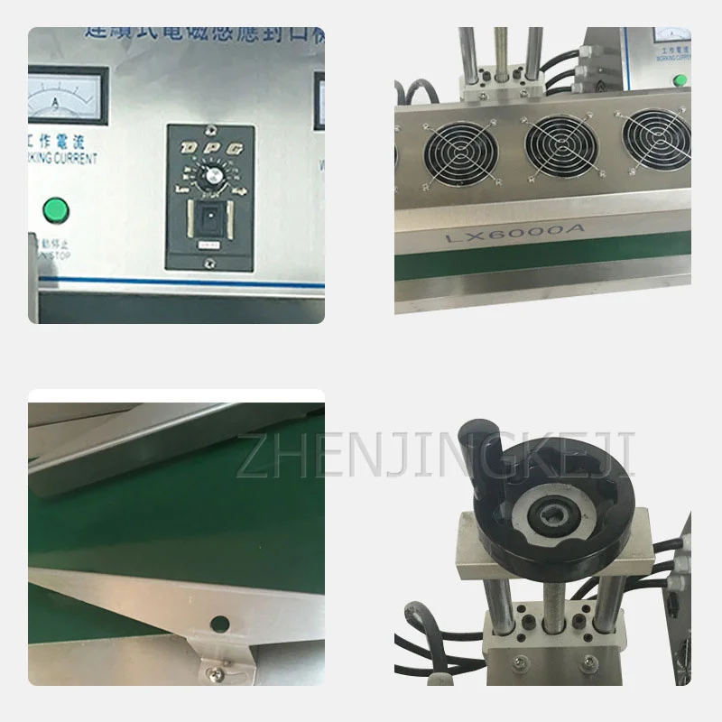 

220V Continuous Electromagnetic Induction Sealing Machine Commercial Fully Automatic Aluminum Foil Material Sealing Equipment