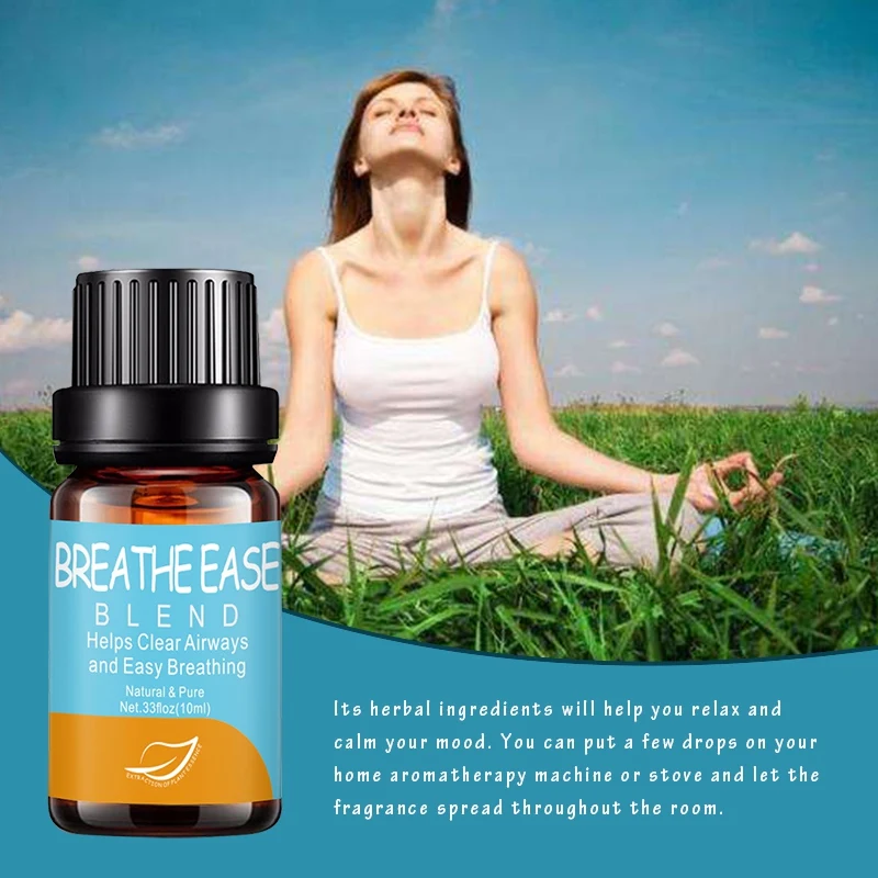 Составные эфирные масла Ароматерапия растение легко дышит сон растительное