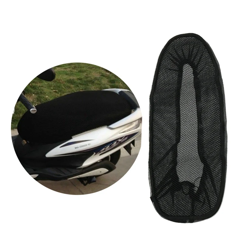 1Pcs Motorcycle Scooter Electric 3D Sun Proof Bicycle Sunscreen Seat Cover Pad Heat Insulation Cushion Protect |
