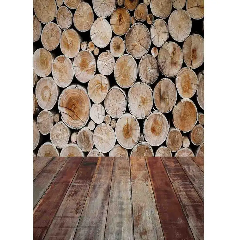 

Vinyl Custom Photography Prop Wood Planks theme Photo Studio Background YN-2011589