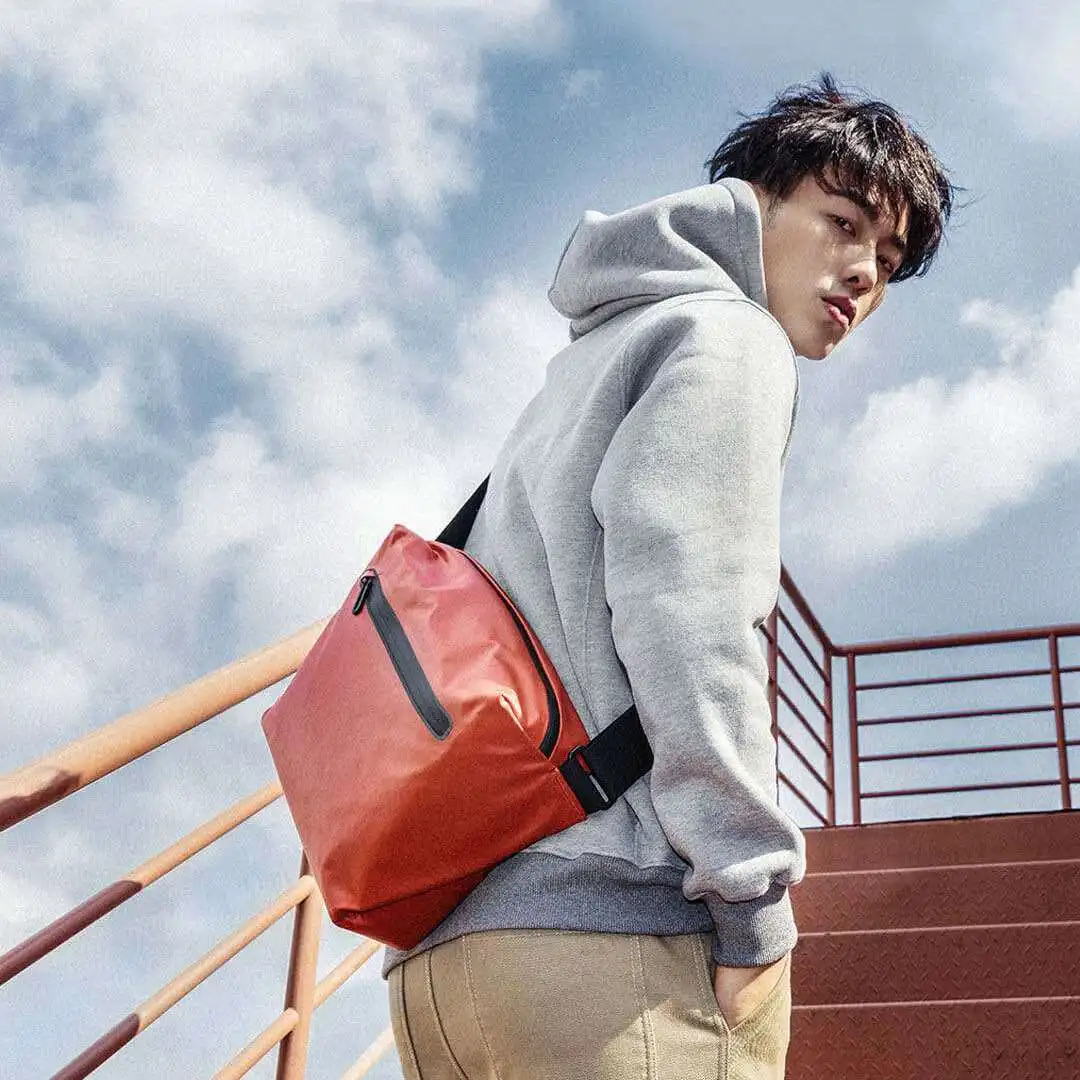 90 забавная Модная функция Мужская и женская сумка-мессенджер 4 уровня