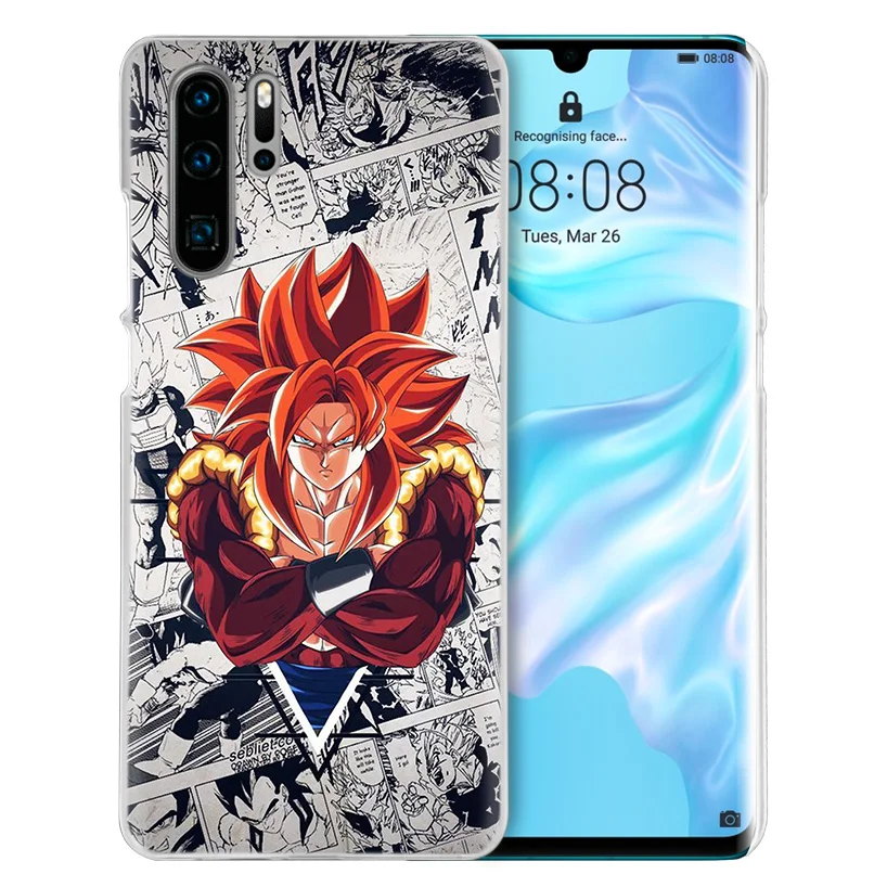 Чехол Dragon Ball Goku Z для huawei P20 P Smart Z Plus Nova 5 5i P30 P10 P9 P8 mate 10 20 30 Lite Pro Жесткий чехол для телефона с аниме