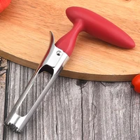 stainless steel apple corer durable kitchen gadgets with serrated blade cutter knife slicer multi function fruits removed tools