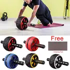 Лидер продаж, колесо для упражнений из АБС-пластика, беззвучный ролик, тренировочный тренажер для спины и живота, принадлежности для тренировок в форме тела, оборудование для фитнеса
