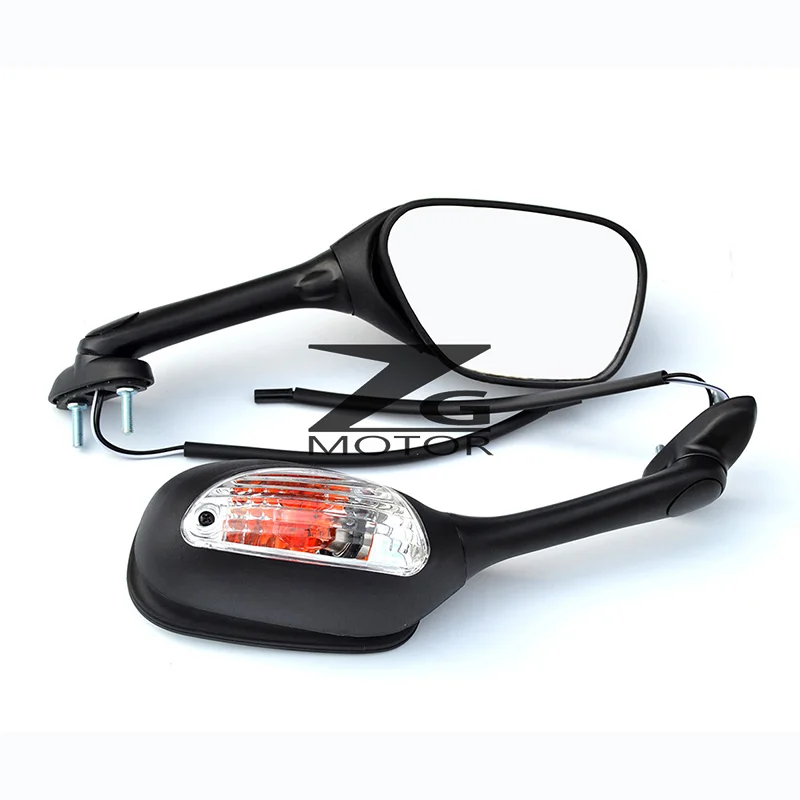 Боковые зеркала заднего вида с указателем поворота подходят для SUZUKI GSXR600 GSXR750 2006