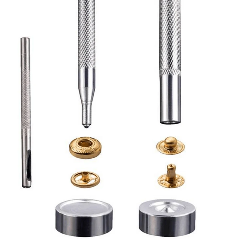 20 комплектов кнопок + инструменты для ручной установки аксессуары