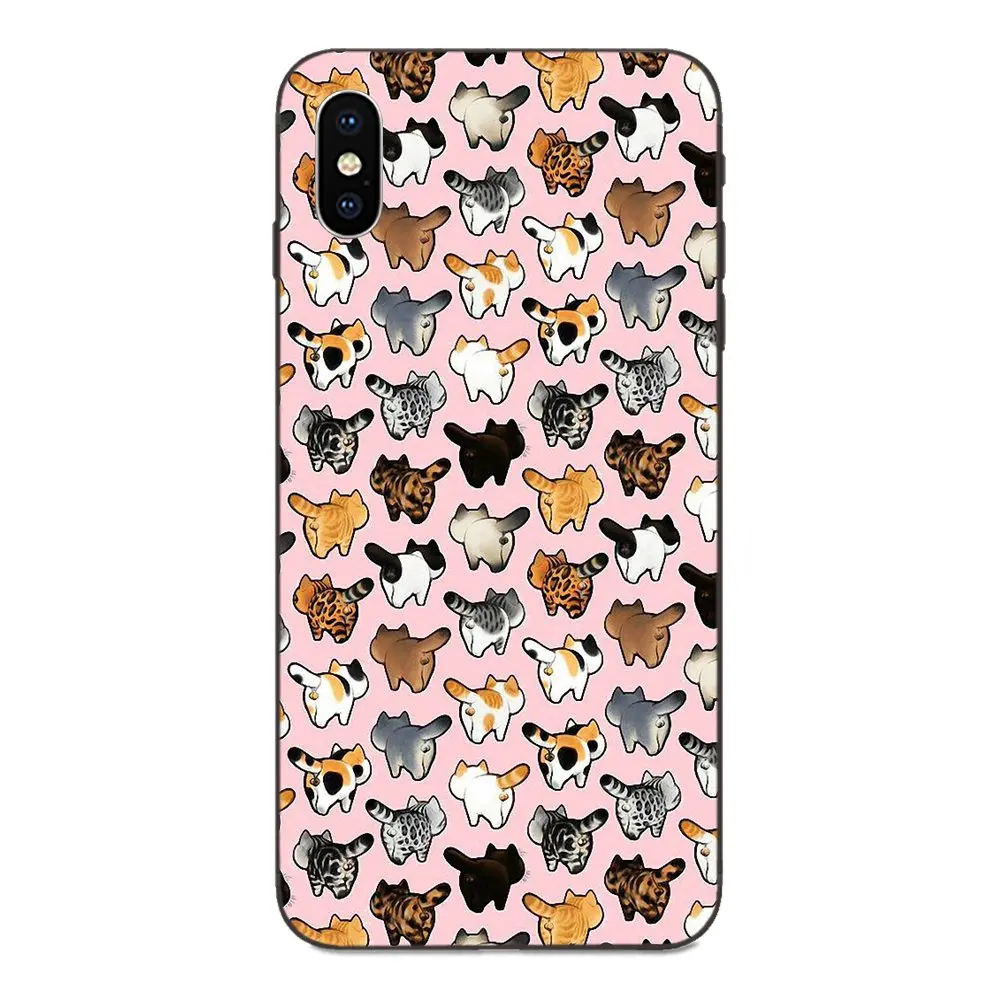 Красочные кошачьи кошки обои для Galaxy A3 A5 A6 A6s A7 A8 A9 A10 A20E A30 A40 A50 A60 A70 A80 A90 Plus 2018 TPU