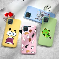 for samsung a12 case soft silicone tpu back phone cover for samsung galaxy a12 a 12 sm a125f a125 6 5inch cartoon candy color