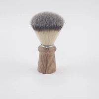 artsecret high grade sv 692 soft nylon hair shaving brush oak wooden handle stencil for mustachebeard face shaving
