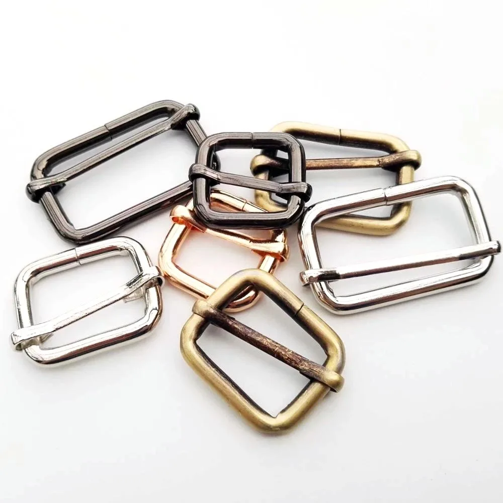 Металлический сверхпрочный ремень для кожаной сумки регулируемый прямоугольник