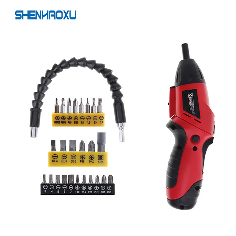 Миниатюрная аккумуляторная электрическая отвертка 4 8 в с перезаряжаемой