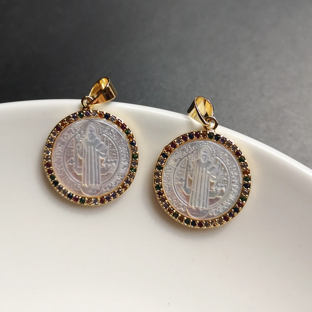 

30 шт./лот 18 мм подвеска из натурального жемчуга San Benito перламутровая ракушка San Benito перламутровая Подвеска для ожерелья