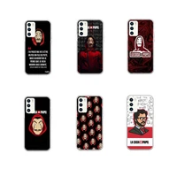 money heist house phone case clear for xiaomi mi 11 samsung a 51 50 71 70 note s 21 20 10 i oneplus 9 8t 7 pro lite plus ultra