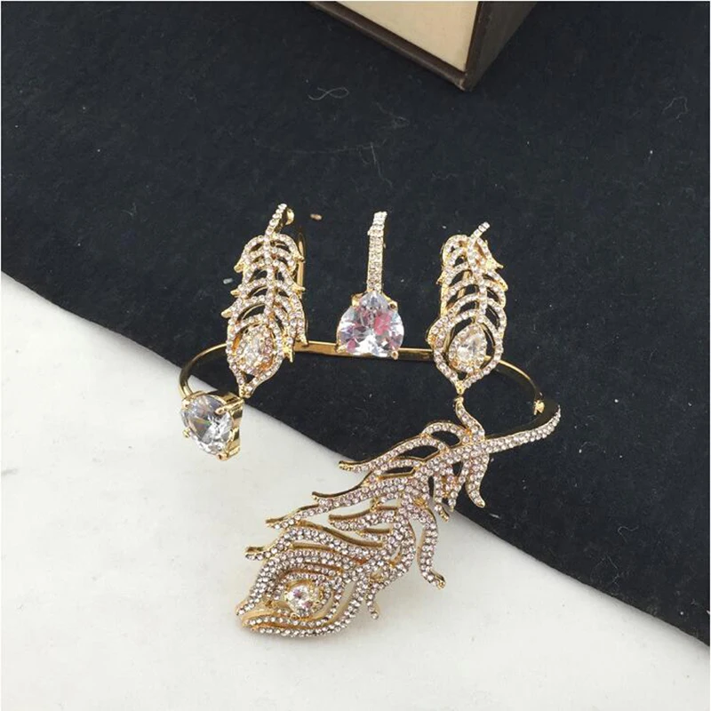 Модный Индивидуальный браслет из фианита высокого качества блестящий эффектный