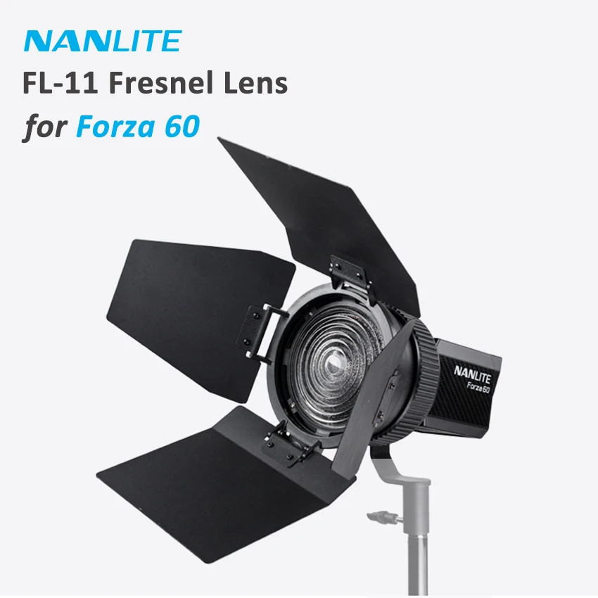 Nanguang NANLITE FL-11 линза Френеля с барной защитой регулируемое освещение для