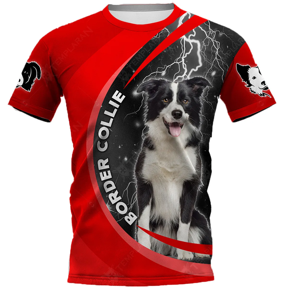 

Border collie 3D Printed Dog t shirts women for men Summer Casual Tees Short Sleeve Lovely T-shirts Short Sleeve Drop Shipping