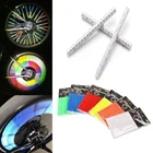 12 шт., светоотражающие трубки для велосипедного горного велосипеда