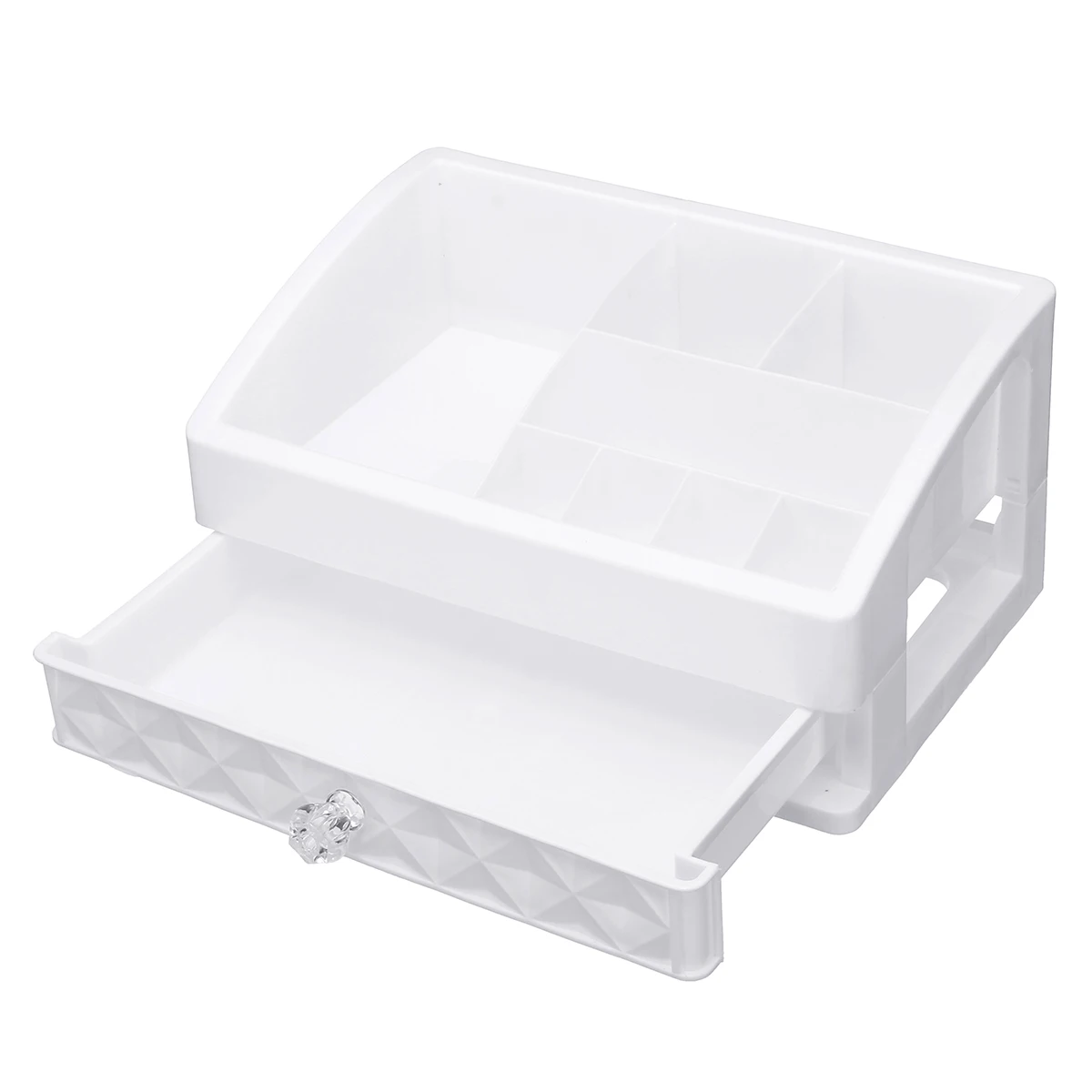

Plastic Drawer Makeup Organizer Cosmetic Beauty Box Nail Desktop Storage Case Brush Lipstick Nail Polish Container Bathroom Item