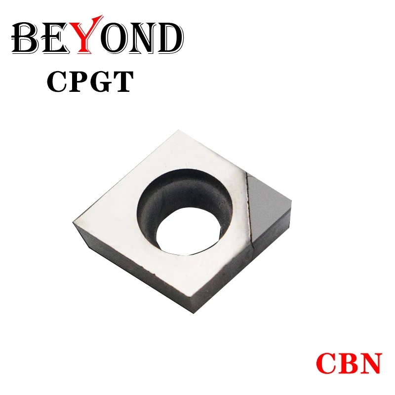 

BEYOND Diamond Blade CBN CPGT 09T304 CPGT09T304 CPGT09T304-2V Lathe Cutter Inserts CPGT09T3 Turning Tools