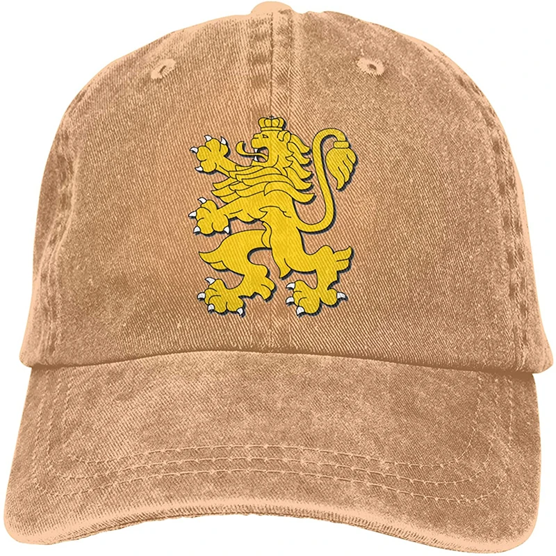 

Fashion Soft Coat of Arms of Bulgaria Lion Bulgarian Hat Gift Dad Hat Trucker Hat Cowboy Hat