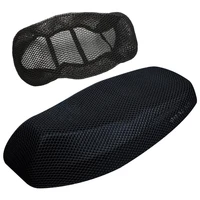 comfortable summer motorcycle scooter electric bicycle breathable 3d mesh seat cover cushion motorcycle seat sides without 3d