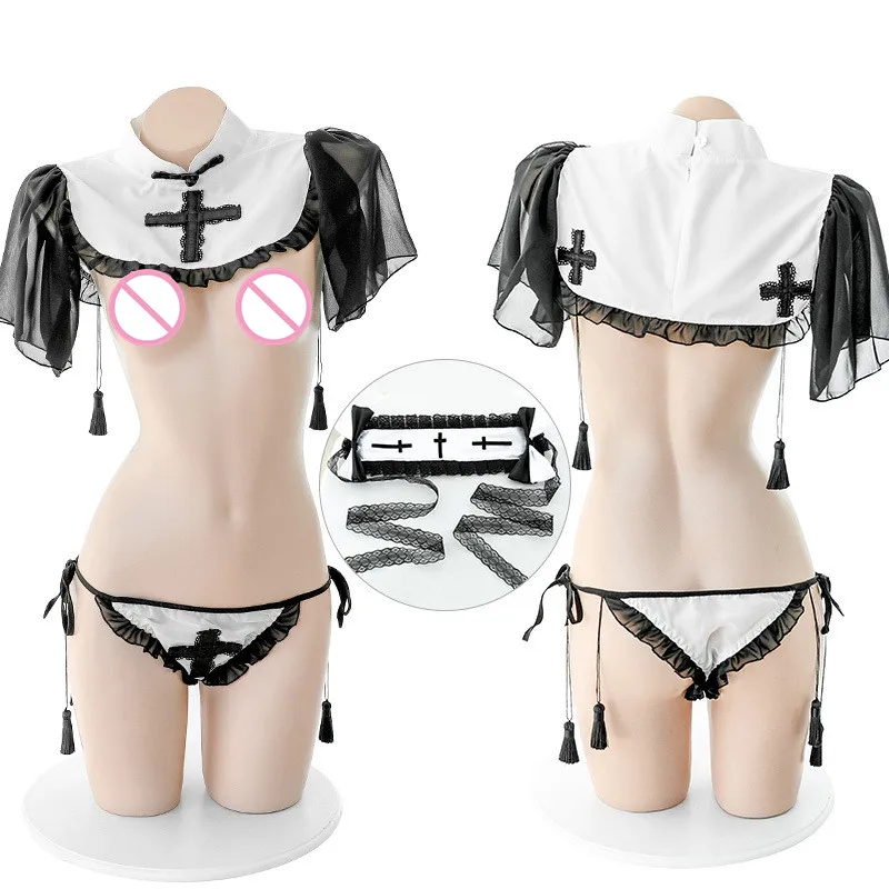 Эротическое женское белье костюм няни и для ролевых игр 2020 |