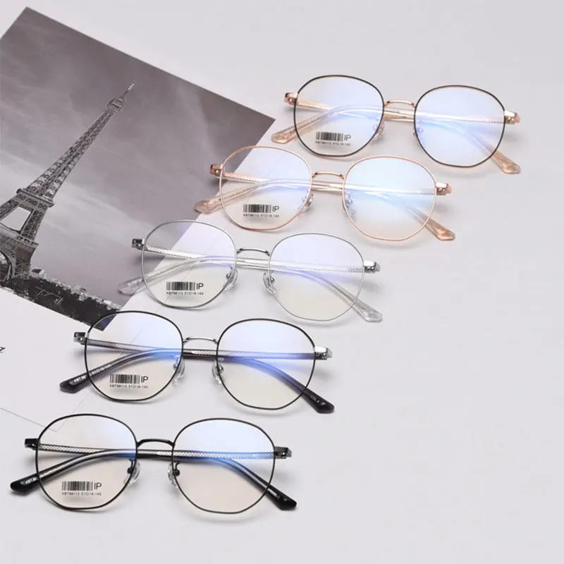 Мужские и женские очки для чтения круглые компьютерные в оправе из сплава с