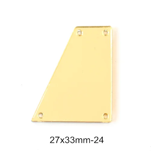 27x33mm-P24 50 шт. акриловое зеркало пришивные стразы акриловые Пришивные зеркала нерегулярные шампанское пришивные камни аксессуары для платья F0021 - Цвет: 27x33mm-P24