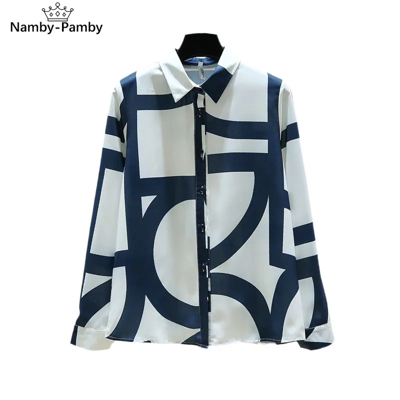 

Plus Size Women's Autumn 2020 New Fat Sister Loose Chiffon Shirt Shirt Female Bottoming Shirt Shirt UK378