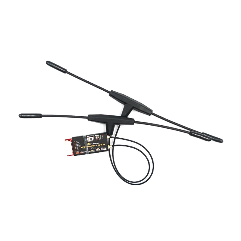 

1PCS 32*13.5*5mm Mini Remote Receiver R9slim + OTA T-Shaped Dual Antenna Removable Antenna For Frsky FPV Racing Drone Accessory