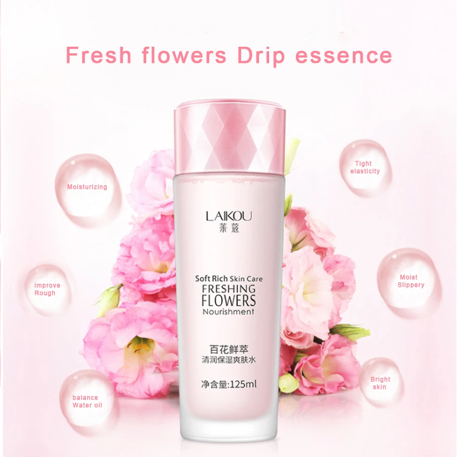 

125ml facial serum toner skin care moisturizing anti wrinkle whitening essence dry face skin serum toner