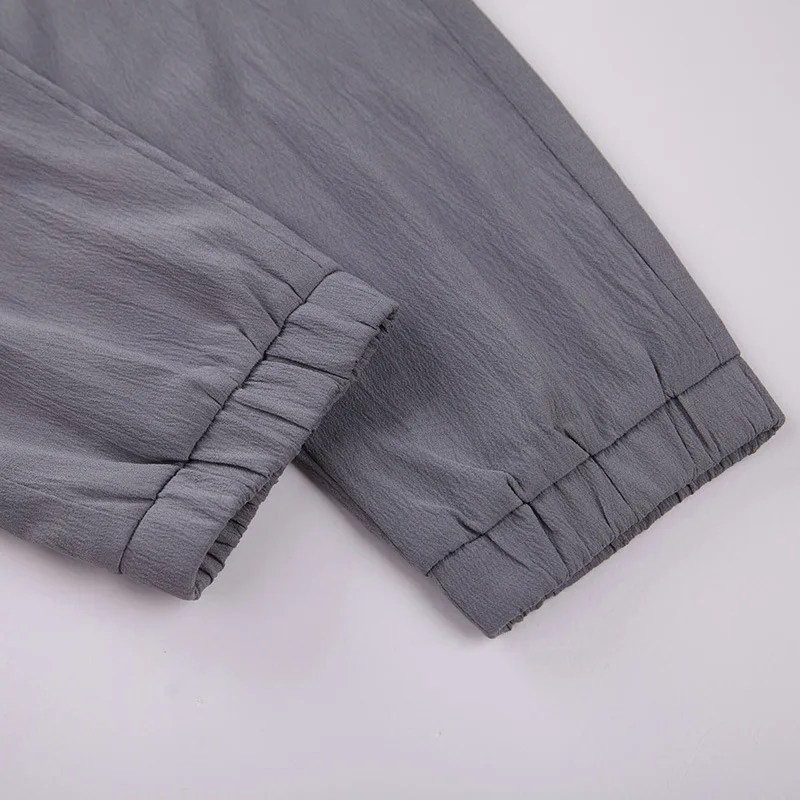 

Men jogging running pants spring/autumn Casual sports fitness training pants stretch beam feet men ankle length pants sweatpants