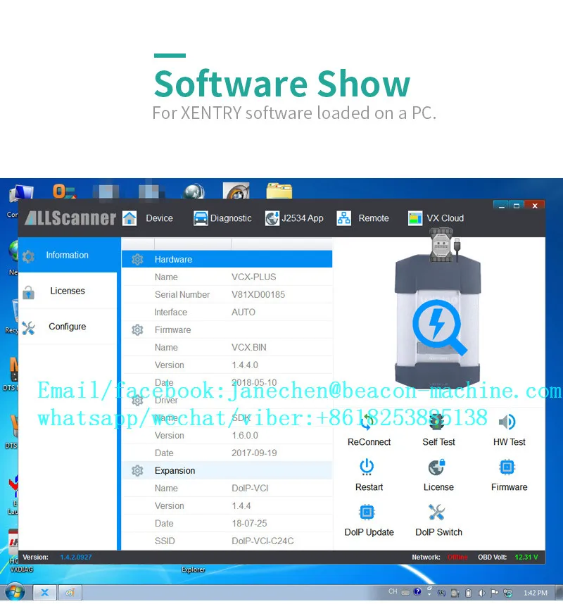 Ноутбук Thoughbook CF19 + Мультиплексор MB STAR C6 для Benz mb SD Connect xentry das wis epc VXDIAG c6