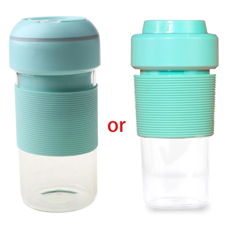 

500ML Portable Stainless Steel Blade Blender Mini USB Charging Fruit Juicer Cup X37C