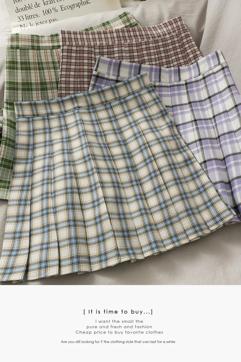 

2021 new artistic pattern high waist and thin pleated skirt