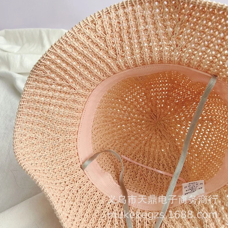 

Children Breathable Dinosaur Straw Hat Cute Three-dimensional Cartoon Windproof Big Along for Boys and Girls Baby Travel Visor