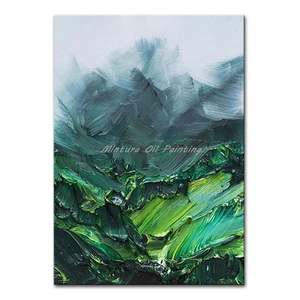 Настенные картины Mintura для гостиной, украшение для дома, ручная роспись, богатая текстура, Современное абстрактное искусство, картины маслом на канве