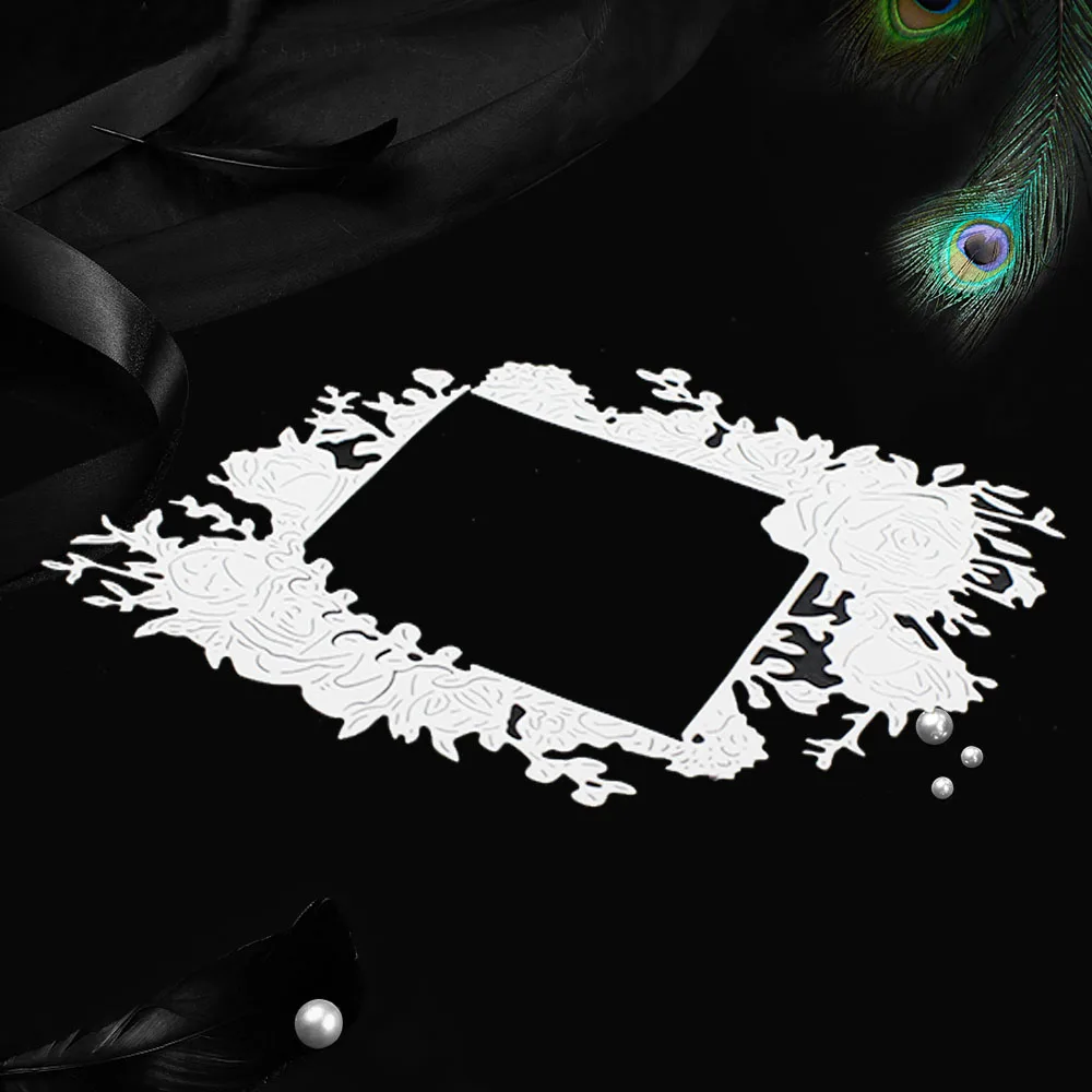 Металлические пресс-формы для скрапбукинга в форме розы | Дом и сад