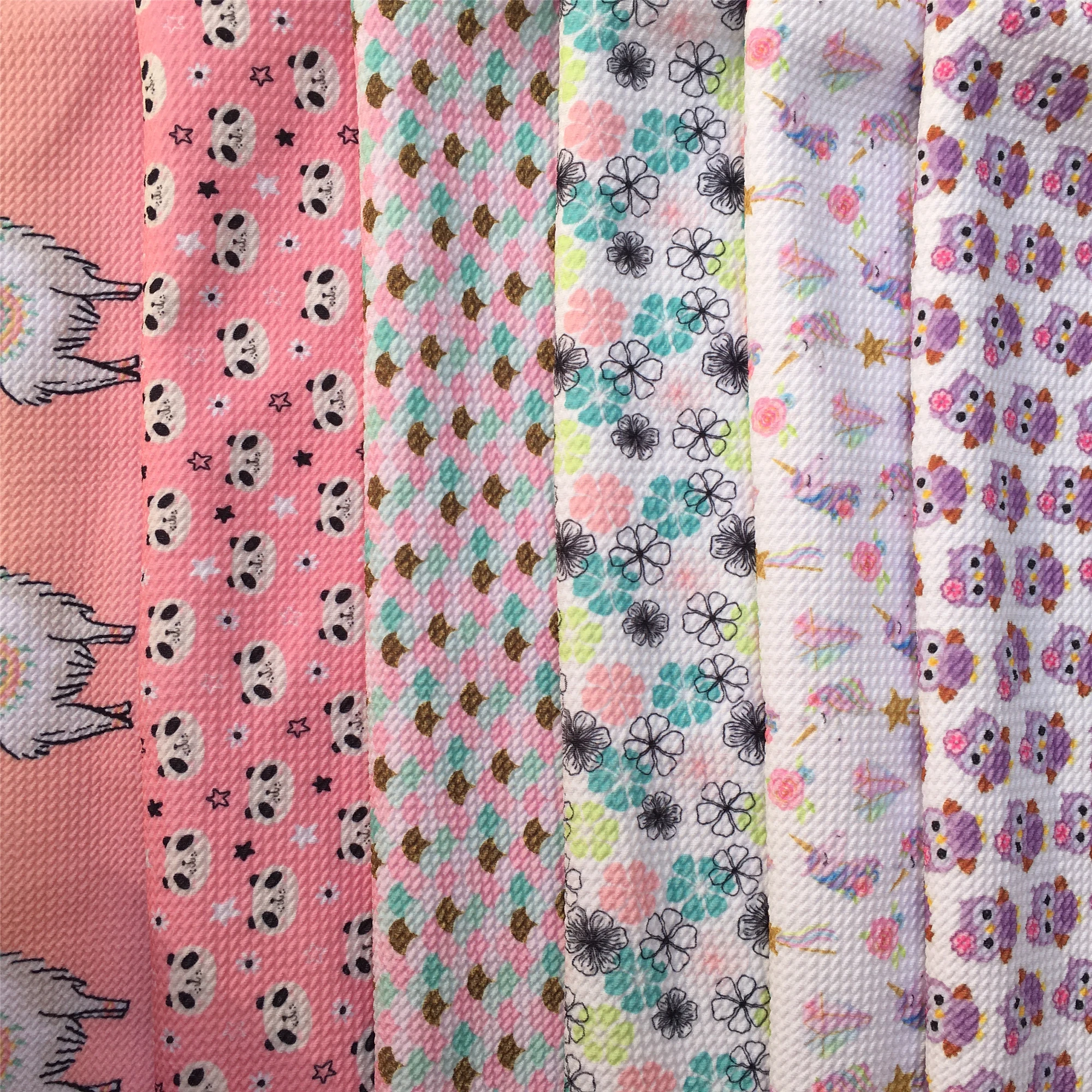 50x145 см Ткань с рисунком единорога овцы пуля текстурированная Ливерпуль материал