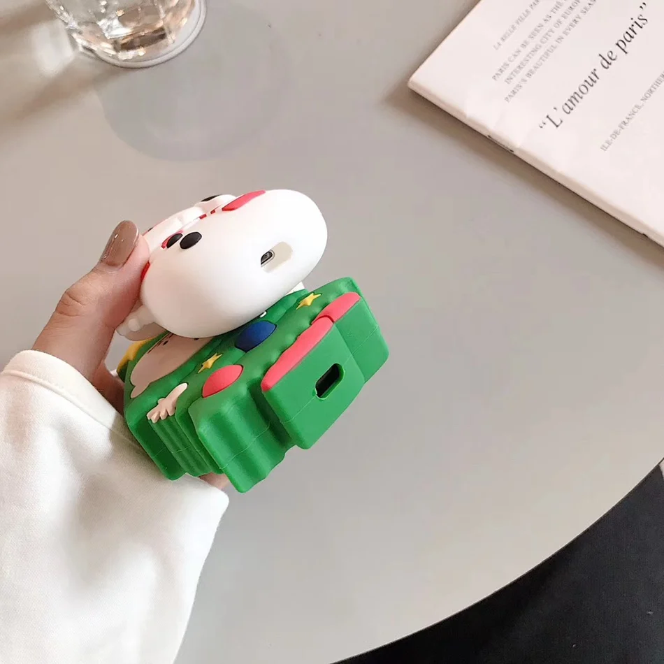 Чехол для Airpods с милым мультяшным рисунком, чехол для наушников s для Apple Airpods 2, фруктовый клубничный персик, чехол для наушников, наушники с кольцом